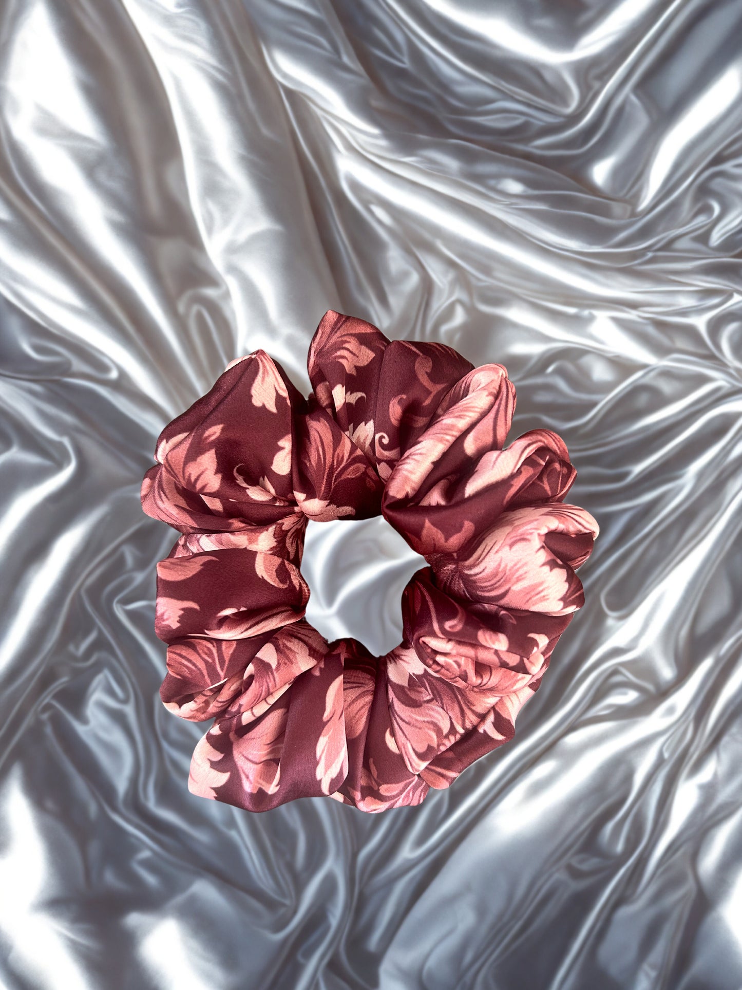 Floral Printed Satin